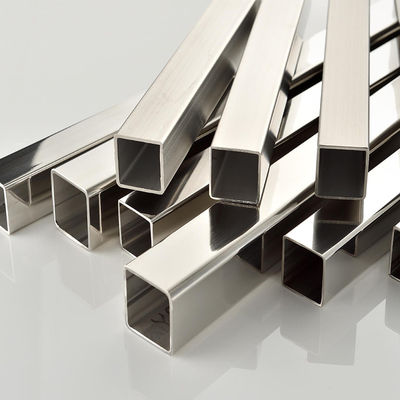 Good price SUS TP304 304L 316 316L Tubes creuses carrées en acier inoxydable avec soudage en ligne